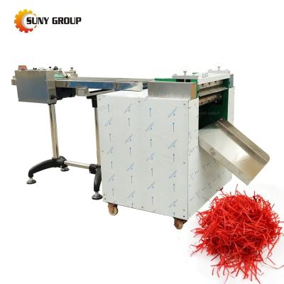 China Geschenk vullen Krimp papier Shredder Industriële papier snijmachine Snijgrootte 2/4/6mm Te koop