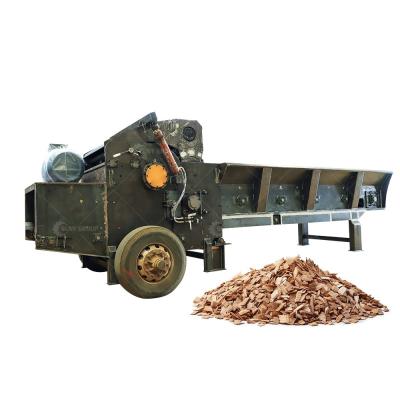 China Manufacture Drum Wood Chipper Machine with 3500KG Weight and Core Components Bearing for sale