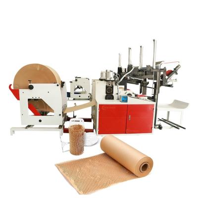 Chine Machine de découpe de papier d'emballage de nid d'abeille personnalisable avec vidéo d'inspection à vendre