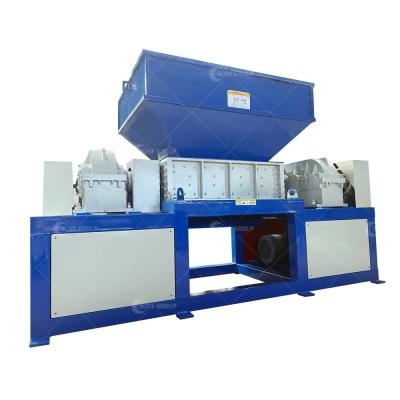 China 9CrSi/D2/SKD-11 Blades Double Shaft Shredder para reciclagem de resíduos de pneus de alta capacidade à venda