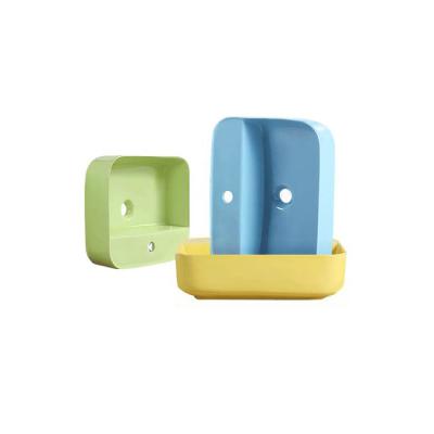 China Kindergarten Eco-friendly Colorful Single Hole Rectangular Bathroom Ceramic Kids Sinks for sale