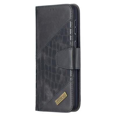 China Hot Selling Black Anti-drop PU Leather Mobile Phone Cases With Card Storage For SAMSUNG S30PLUS for sale