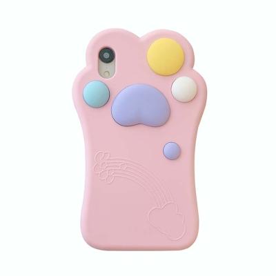 China High End Production Shockproof Funny Silicone Phone Case Anti-Fall Price Ex-factory for sale