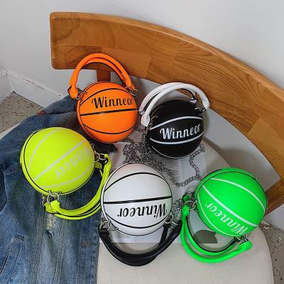 China National hot handbags fashion ladies basketball ball bags pinch luxury handbags for women for sale