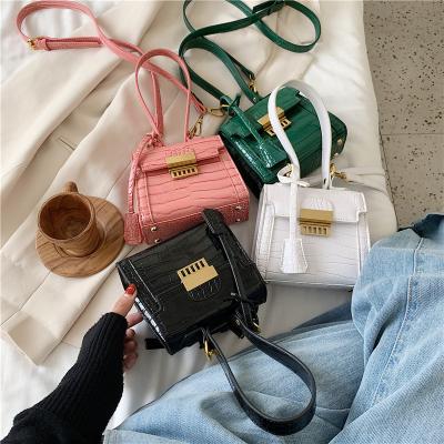 China Fashion Mini Bag Brand Purses Women Luxury Small Shoulder Cross - Body Bags Crocodile Women Handbags Handbags for sale