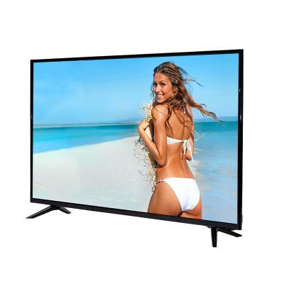 China Home TV Hot Sale 43 Inch Smart LED TV Best Quality HD Television Black OEM Home TV for sale