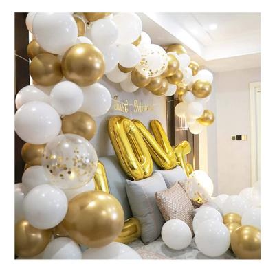 China Eco-friendly balloons material hot sale party decorations blue balloon birthday set decoration 12 inch latex balloon for sale