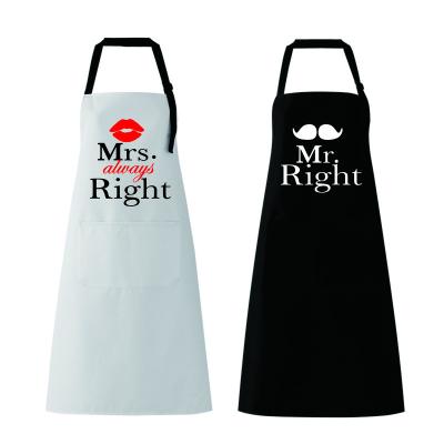 China Neatening/Storage Cooking Kitchen Chef apron BBQ Chef Bib  Gifts For Men Women aprons for women with pockets aprons kitchen waterproof for sale