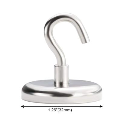 China Industrial Magnet Hooks Neodymium Rare Earth Magnetic Strong Hanging Hanger for sale