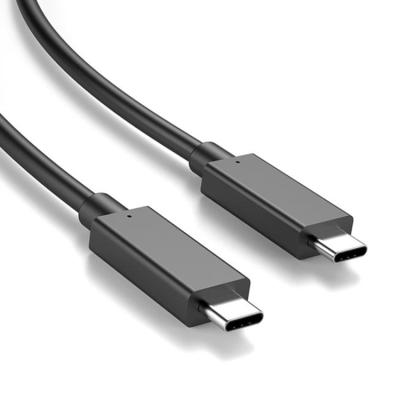 China 40GB USB C 20v 5a 100w full function usb4 rapida 4.0 carga de cabl data cable cabo 40gbps palladium fast data cable certified for usb 4 thunderbolt 3 kabel for sale