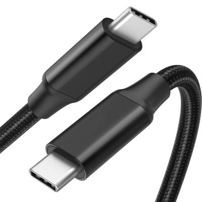 China 20V 5A 100W PD 1m 2m Fast Charging Nylon 3m Type C To Usb C Data Cable 3.1 Gen2 10gbps Fast Charge 5a USB-c Usbc Datenkabel 3m 20V 100W Usb C Cable for sale