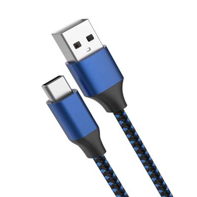 China Fast Charging Type C Cable Original Official OEM Fast Charging Current Type C Data Usb 3A USB Nylon Cable For Smart Laptop for sale