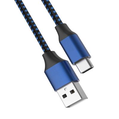 China High Quality Charging 2m 3m 3c 2020 Fast Charging 2m 3m 3c 2020 1m 0.3m Dual Type Aluminum Braided Nylon/Polyester Jacket External Sync Charger USB Cable for sale