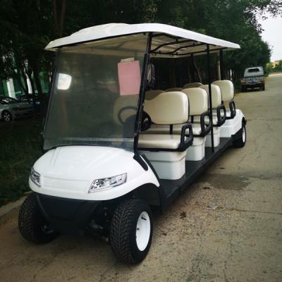 Cina White Litio Carrello da golf elettrico da 48 Volt 8 posti Custom in vendita