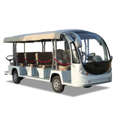 China Carro de turismo elétrico para 11 passageiros movido a quadriciclo personalizado à venda