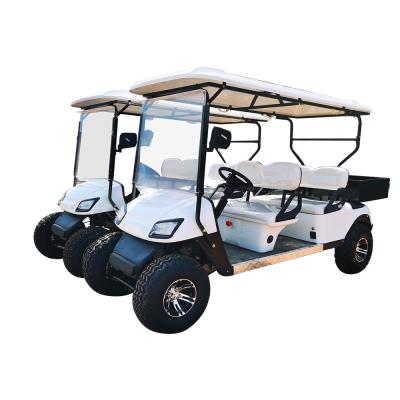 Cina 72V 4 posti Club Car Cargo Bed Carrello da golf Scatola posteriore 550 kg in vendita