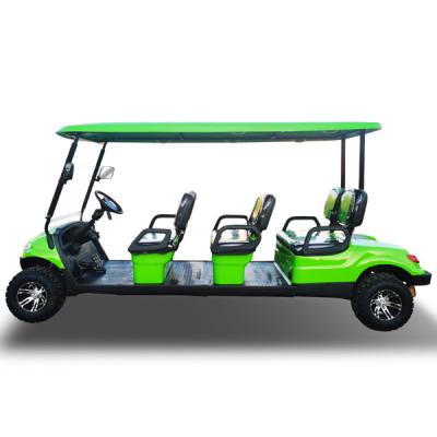 China 30mph Golfkar Low Speed Utility Vehicle 6 Passagiers LSV CE gecertificeerd Te koop