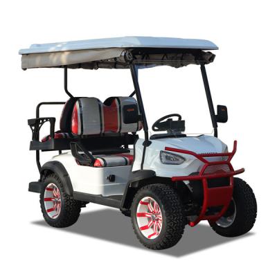 China OEM 30mph Low Speed Vehicle Golf Cart 4 Passagiers LSV CE gecertificeerd Te koop