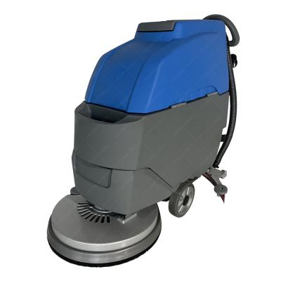 China Electric Street Vacuum Walk Behind Battery Operated Mechanical Road Sweeper Te koop