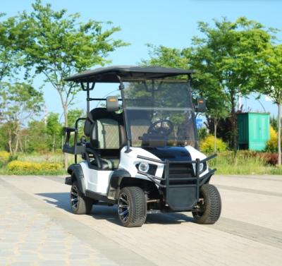 China White Color 4 Seater Golf Cart Motor Depot AC Motor 3.5kw Wheelbase 2300mm for sale