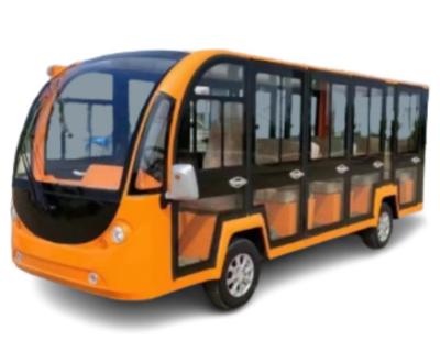 China Electric Sightseeing Bus 14 Seats Mini Bus With Door 2024 Factory New Style Bus en venta