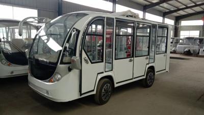 中国 11 Passenger Electric Sightseeing Vehicle With 80km Range With Door And Air Conditioner 販売のため