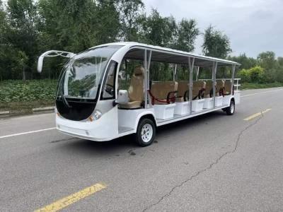 中国 1000kg Customizable Colors Electric Sightseeing Car FNE-C24 Max Load 24 Passengers 販売のため