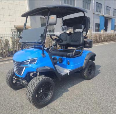 China Luxury Electric Golf Cart For Ultimate Comfort And Style 6 Seater With Premium Upholstery for sale