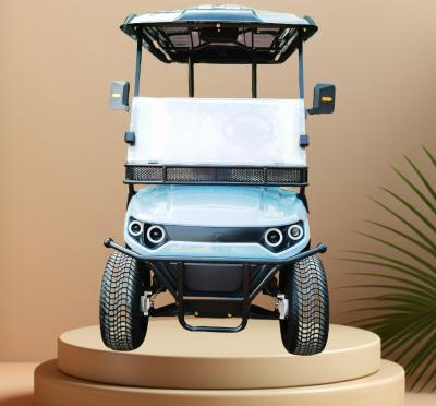 China High End Lead Acid 5KW Motor 4 Seater Golf Cart For Scenic Spots CE Approved zu verkaufen