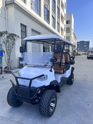 China Wholesale Off Road Electric Golf Cart 4+2 Seats Electric Car 8 Seats On Green Or Course for sale