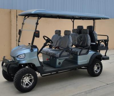 China Latest Models Golf Cart High Quality 5kw Motor With Lithium Battery And 12'' Off -Road Tires Road Legal for sale