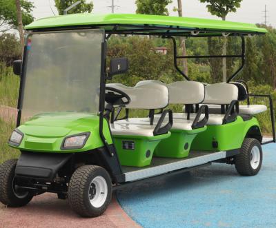 Chine Adult 8 Seater Golf Cart Optional Lithium Battery Customized Support OEM à vendre