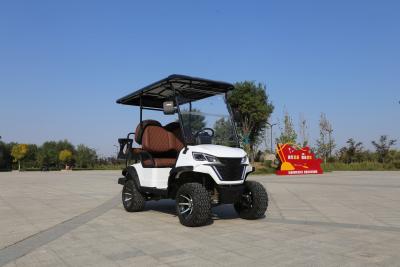 China Custom Modern Ev Off Road Disc Golf Carts Electric Lithium 4 Seater Design Street Legal Lithium 72V Battery for sale