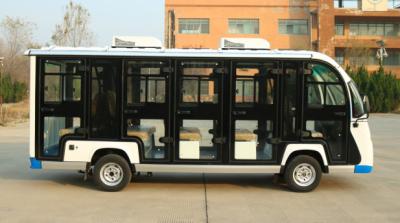 China Electric Sightseeing Bus 9-23 Seats With Door Minibus Scenic Area Passenger With Air Conditioning for sale