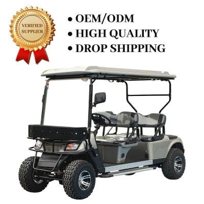 Cina Ingrosso Golf Cart Veicolo elettrico Utility Golf Cart 2 4 6 8 10 posti Golf Cart Luxury in vendita