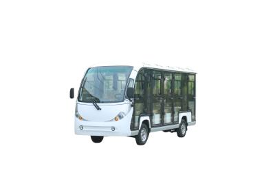 China Autobús cerrado de 14 plazas con batería de litio de nueva energía con color y logotipo personalizables, adecuado para recogida en el aeropuerto y visitas panorámicas en venta