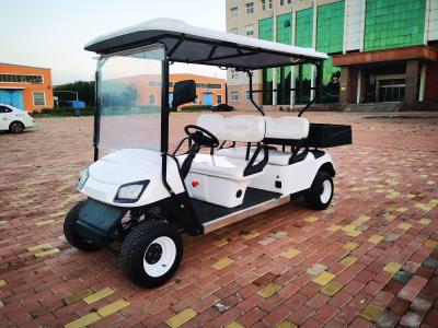 China Four Seater Electric Cargo Cart With Customizable Seats CE Certified Customizable Color And LOGO for sale