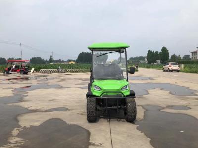 China 4-Seater Bright Green Fashionable Electric Golf Cart Can Be Customized To Provide OEM And ODM, Suitable For Scenic Spots Or Beaches en venta