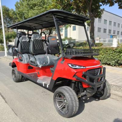 China Modernes Chassis Golfwagen 6 Sitz Golfwagen Straße Legal Trailer Vintage Golfwagen Nachrüstung zu verkaufen