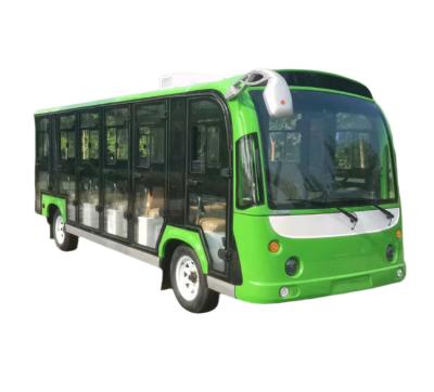 China 23-Seat Enclosed Electric Sightseeing Bus Can Be Customized With Color And LOGO. ODM And OEM Are Available. for sale