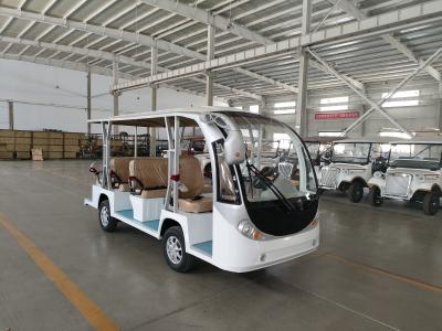 China 9-17 Seat Electric High Quality Mini Sightseeing Bus With MacPherson Independent Suspension for sale