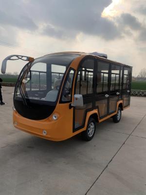 China Mini de baja velocidad 20 plazas disco hidráulico freno eléctrico turismo turismo autobús atracciones turísticas recepción transporte en venta