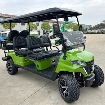 China Carrinho de golfe personalizado premium 4 lugares Bateria de lítio de alta capacidade para viagens off-road à venda