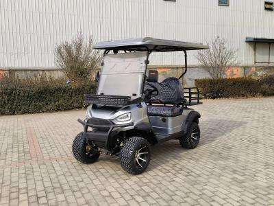 Cina Batteria al litio per carrello da golf elettrico da 2+2 posti in grigio argento può essere personalizzata con colore e logo e fornisce la certificazione CE in vendita