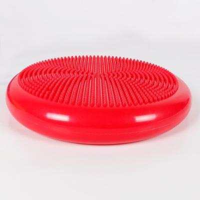 China Diameter Core Comfortable Inflatable Balance Cushion Exercise Disc for sale