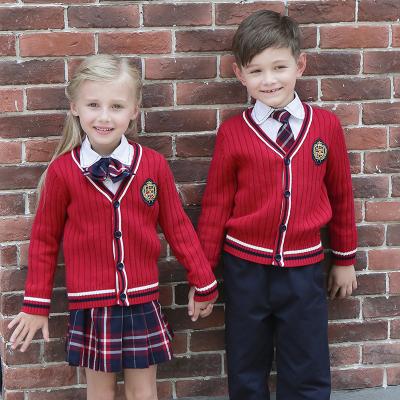 China Anti-wrinkle 2021 autumn and winter children wear coat sweater for boys and girls school uniforms for sale