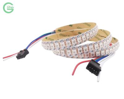 China Sports Stadiums Programmable Glite WS2815 RGB 144LEDs/m DC12V IP20/65/67/68 Breakpoint LED Strip For Commercial Building Decoration for sale