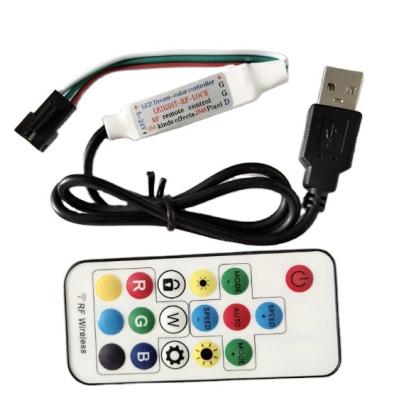 China Control Lights Glite Practical Style Good Price SP104E 17key RF 15m Controller Support LED Remote Control Module With IC Lighting Control for sale