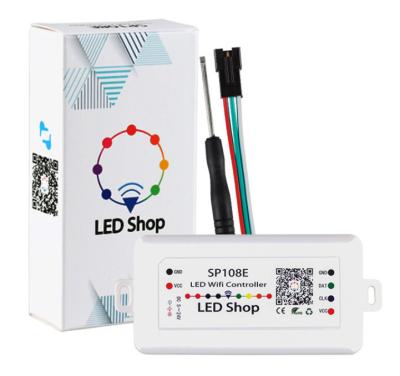 China Digital LED Light Glite Recommended SP108e WIFI DC5V~24V Full Color 2048 Pixel DIY Support DIY 