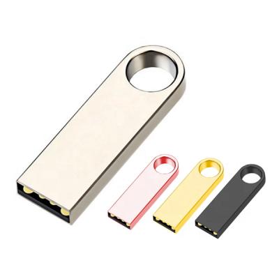 China Custom rectangle mini usb pendrive metal usb flash drive 128GB volume cheap for sale